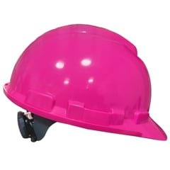 INSAFE - Casco De Seguridad Certificado Obra Fucsia Mujer