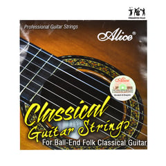 ALICE - ENCORDADO GUITARRA CON BOLA A116BK-H FOLK