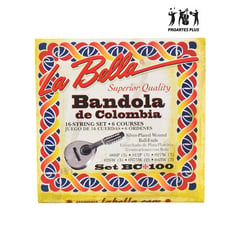 LA BELLA - ENCORDADO BANDOLA 16 CUERDAS BC100