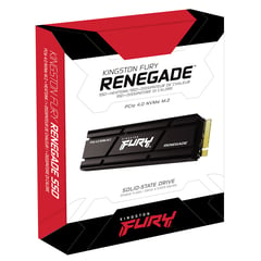 KINGSTON - Unidad Sólida M2 FURY RENEGADE 1TB 73006000MBs Heatsink