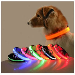 GENERICO - Collar Para Mascotas Premium Con Luz S