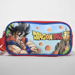 PRIMAVERA - Cartuchera Premium 2 Bolsillos Dragon Ball Super Saiyajin.