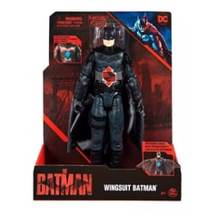 SPINMASTER - Figura Batman Batman Wingsuit 30 Cm Con Alas Luces Sonido