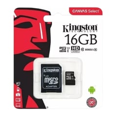 KINGSTON - Memoria Micro Sd 16gb Clase 10 80mb