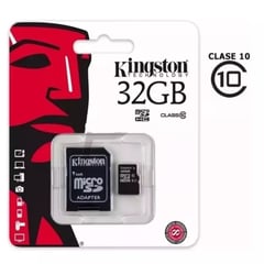 KINGSTON - Memoria Micro Sd 32gb Clase 10 80mb