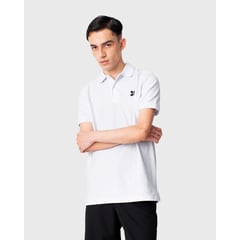 ALTPARD - Camiseta polo blanca con logo bordado