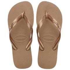 HAVAIANAS - Chanclas Sandalias Top Rose Gold Mujer