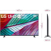 LG - TV 86 SMART TV 4K UHD 217CM