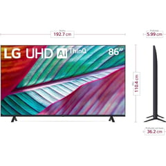 LG - TV 86 SMART TV 4K UHD 217CM.