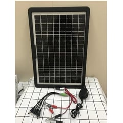 GENERICO - Panel Solar Portátil 15w Para Baterías Y Dispositivos 12v - CL1615