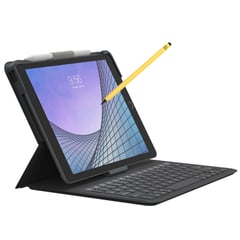 ZAGG - Teclado con Case + Lápiz Pencil ZAGG Pro Stylus 2 para iPad