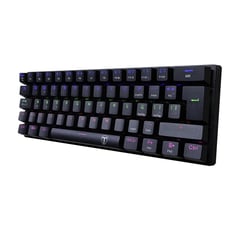 T DAGGER - Teclado Gamer Mecánico T-DAGGER T-TGK321 Arena 60% Compacto Negro