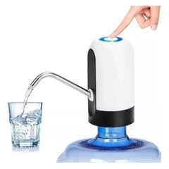 PIX LINK - Dispensador De Agua Automático Para Botellon Recargable Color Blanco