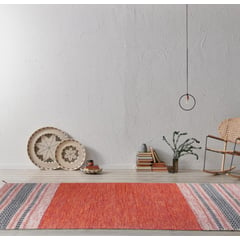 GENERICO - ALFOMBRA KILLIM IC 14486 ORANGE 180X280CM