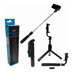 GENERICO - Selfie Stick Y Tripode Q07 con control bluetooth