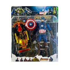 AVENGERS - BLISTER DE CON CARRO PARA NIÑOS +3 AÑOS