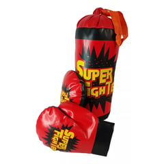 AFM - Set Boxeo Juguete Infantil Guantes Bolsa Entrenamiento Niños