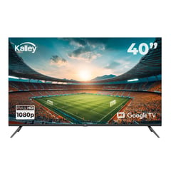 KALLEY - Televisor 40" Pulgadas 102 cm K-GTV40 FHD LED Smart TV Google