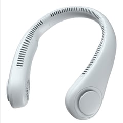 GENERICO - Ventilador de cuello flexible recargable 3 velocidades X9 Blanco