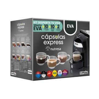 NUTRESA - Pack Maquina Eva Centto + Capsulas