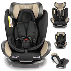 BEBESIT - Silla Carro Bebe Advance Beige Grupo 0-1-2-3