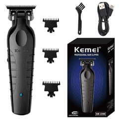KEMEI - Maquina de peluquear cortadora de pelo trimmer 2299 patillera