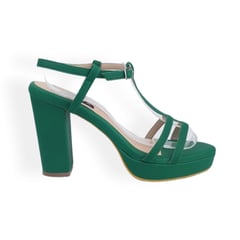 DANISA - Tacones Ilana Verde Para Mujer