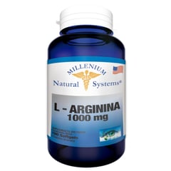 MILLENIUM NATURAL SYSTEM - L-Arginina 1000 mg x 100 Softgels Natural System