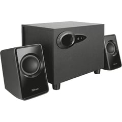 TRUST - Parlantes 2.1 Avora, Usb Subwoofer Set Diseño Compacto