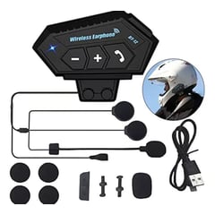 GENERICO - Auriculares Moto Intercomunicador Bluetooth Para Moto Bt12