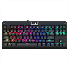 REDRAGON - Teclado Gamer Mecánico K568 RGB Dark Avenger 87-keys