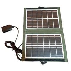 DANKI - Panel Solar Plegable CL670 Carga Celular USB Verde