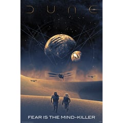 ABYSS PRODUCTS - POSTER DE DUNE-FEAR IS THE MIND KILLER POSTER