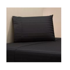 JKASSEM - Juego De Sabanas De Lujo 800 Hilos Cama Queen 4pz 160*190+30, Negro