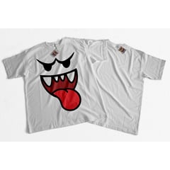 GENERICO - Camiseta Niño Piel Durazno Disfra z Fantasma Mario