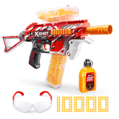 X SHOT - Lanzador Hidrogel Automatica Trace Fire + 10000 Bolas