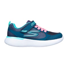 SKECHERS - TENIS GRIS PARA NIÑA SK GORUN 400 V2 GUSTORACER GRAY