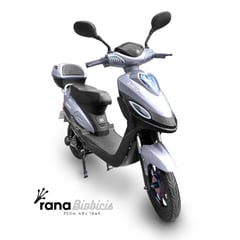 BIOBICI - Bicicleta Eléctrica RANA Biobicis 2024 Color Gris 350W