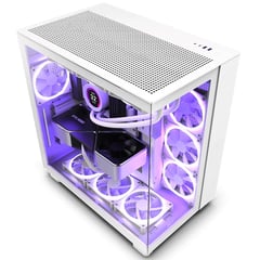 NZXT - Caja ATX H9 FLOW Blanca