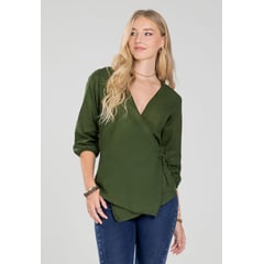 RUTTA - Blusa Mujer Verde 103345