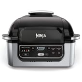NINJA - Parrilla Ninja 5 en 1 Freidora de Aire, Asador, Horno y Deshidratador