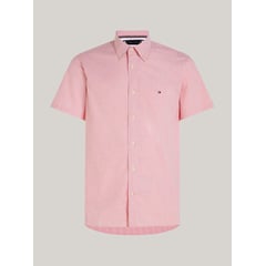 TOMMY HILFIGER - Camisa rosa 1985 Collection de manga corta TH Flex