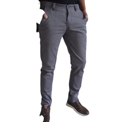 GENERICO - Pantalon dril licrado para hombre clasico ESTAMPADO