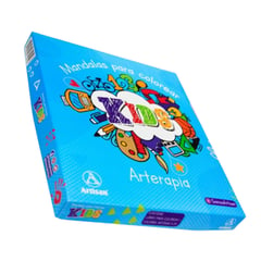 ARTISAN - Libro Mandalas para colorear Kids + colores X24
