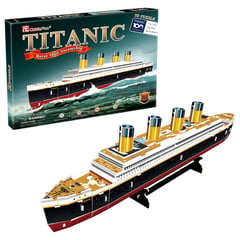 CUBICFUN - Rompecabezas 3D Titanic - 35 Piezas Nivel Avanzado Cubic Fun