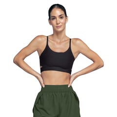 LEONISA - Top deportivo con cargaderas cruzadas