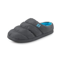 ROCKDOVE - Pantuflas Para Hombre Confortables Gris Oscuro