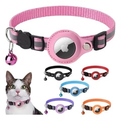 BOUN - Collar Reflectivo De Mascotas Gargantilla Para Airtag Nailon