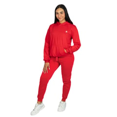 GENERICO - Conjunto Deportivo Sudadera Buzo Y Jogger Para Mujer Dama Color Rojo