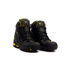 SAN POLOS - Botas Industrial Hombre 2838 Negro Amarillo